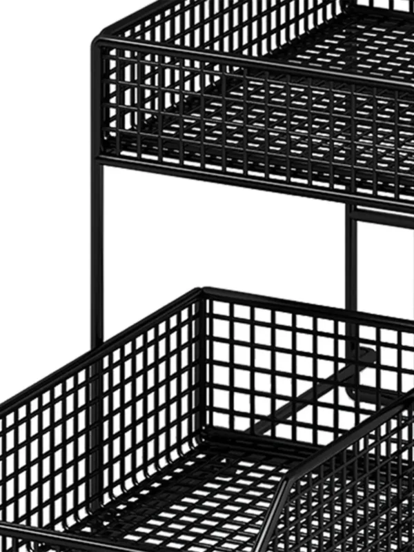 2 Tier under Sink Organizers Storage Pull Out Cabinet Organizer Storage Shelf Organizer Storage Rack for Bathroom Countertop